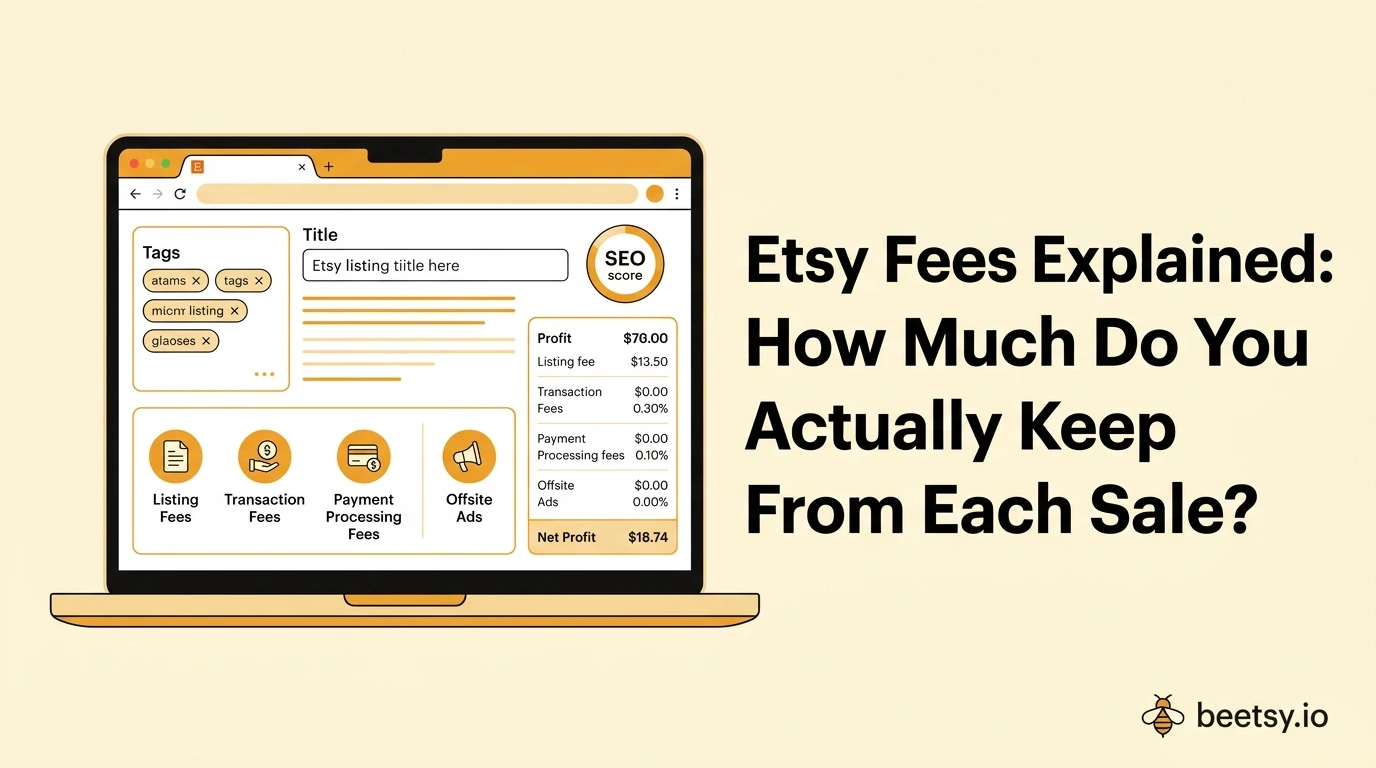 Etsy Fees Explained: How Much Do You Actually Keep From Each Sale?
